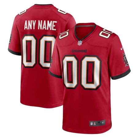 Men's Nike Tampa Bay Buccaneers Red Custom Jersey